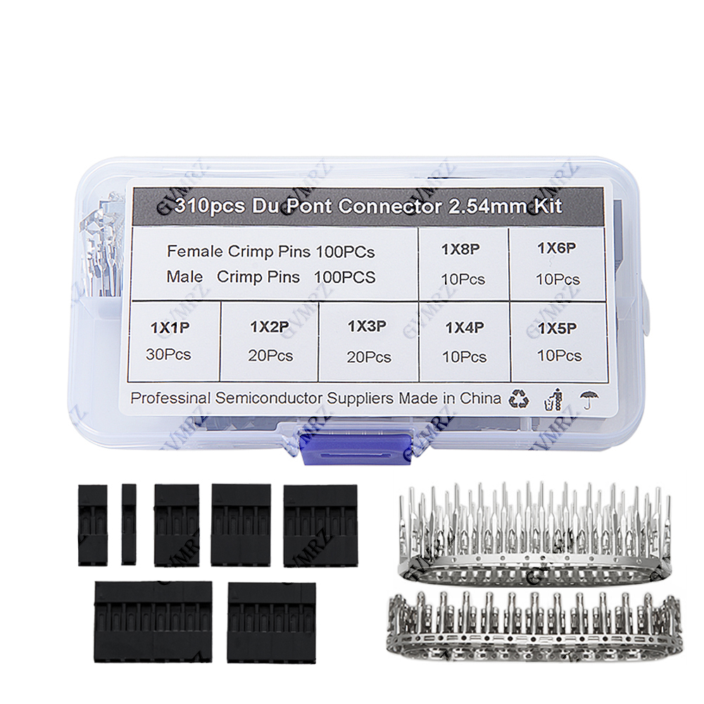 Diy Home Electronics Projects - 310PCS/BOX 2.54mm Male+Female Dupont Wire Jumper
