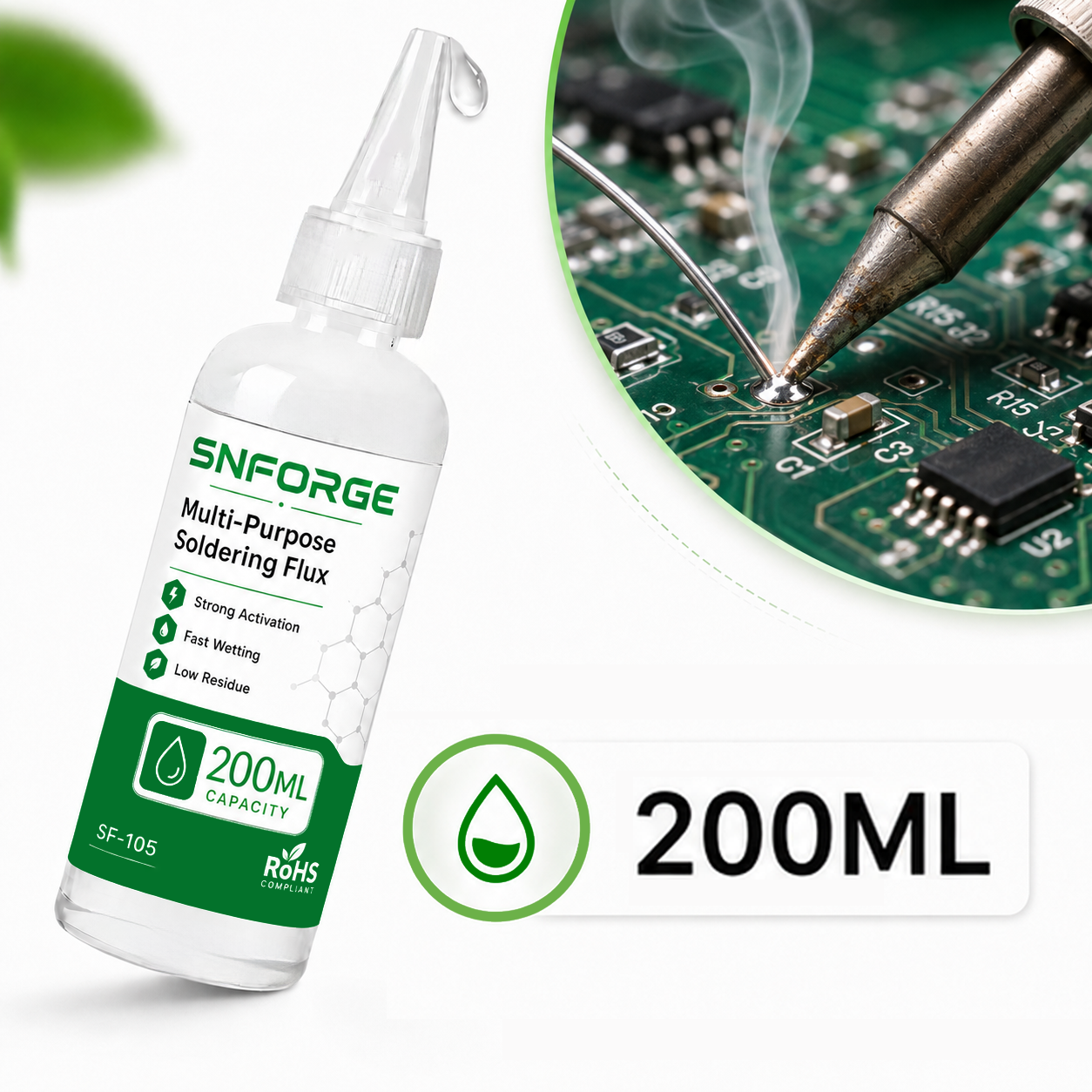 Diy Electronics Store - Liquid flux Multi-Purpose Soldering Strong Activation