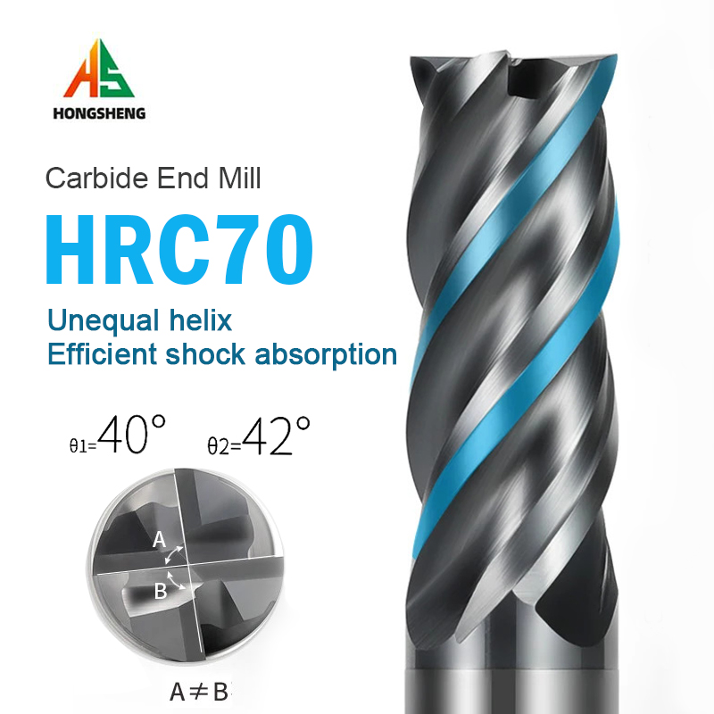 Diy Cnc Router Electronics - HRC70 CNC Carbide End Mill Unequal