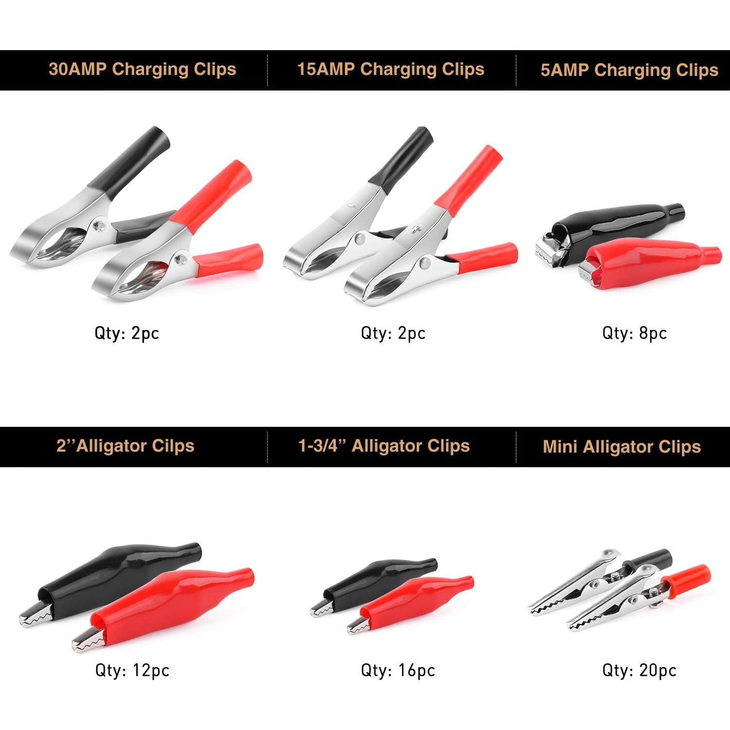 Nilight 60PCS Alligator Clip A - Diy Electronics Project Kit review and price