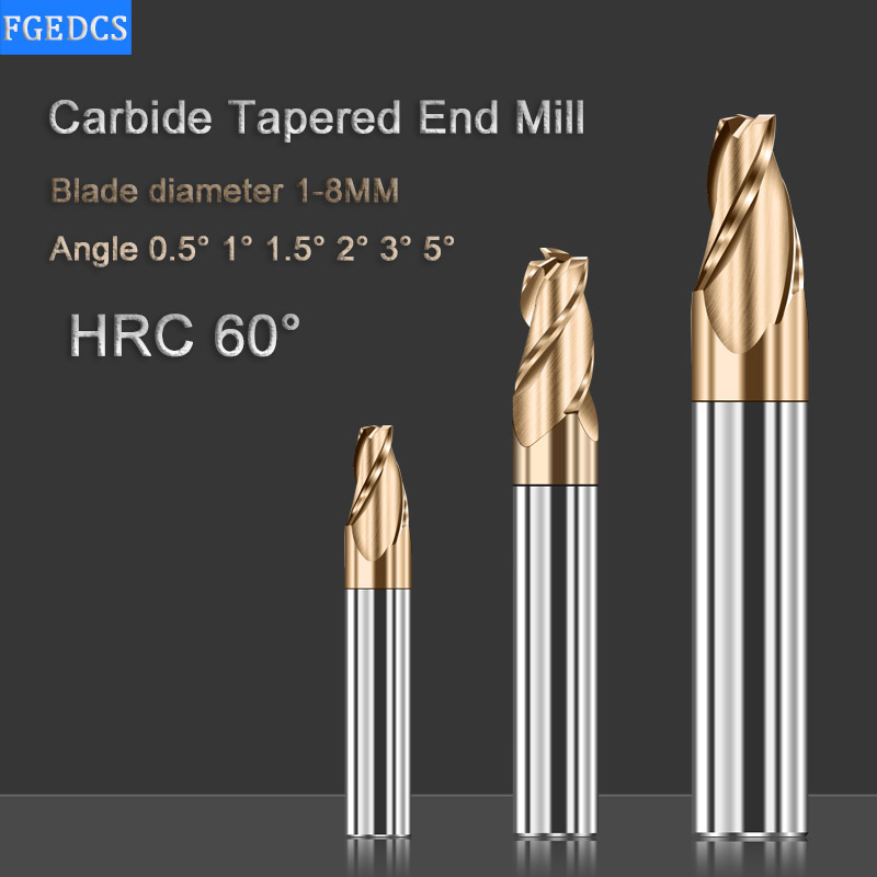 Tapered End Mill Carbide 0.5°  - Diy Cnc Router Electronics review and price