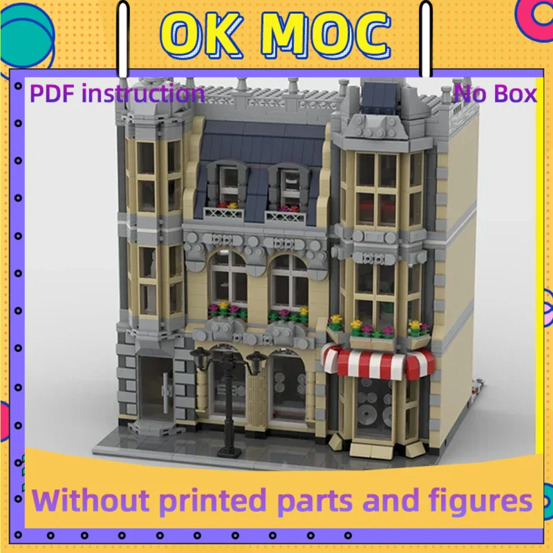 Moc Building Blocks Street Vie - Diy Electronics Store review and price
