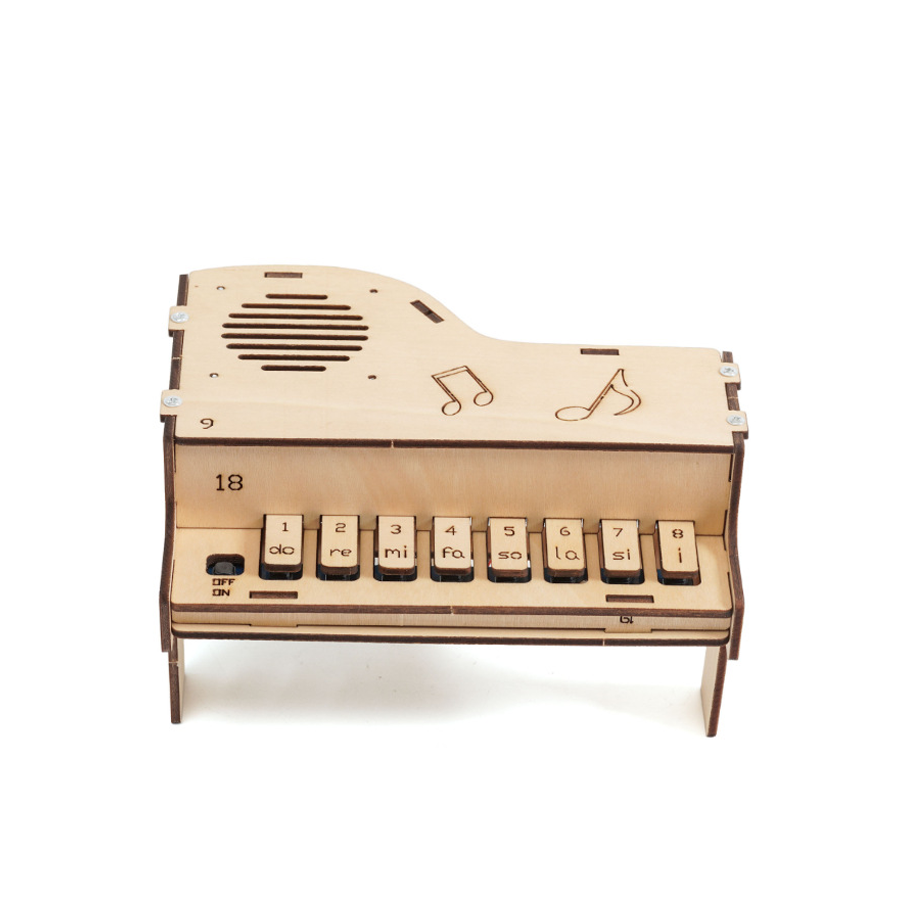 DIY Wooden Electronic Piano Mo - Diy Electronics Kits For Kids review and price