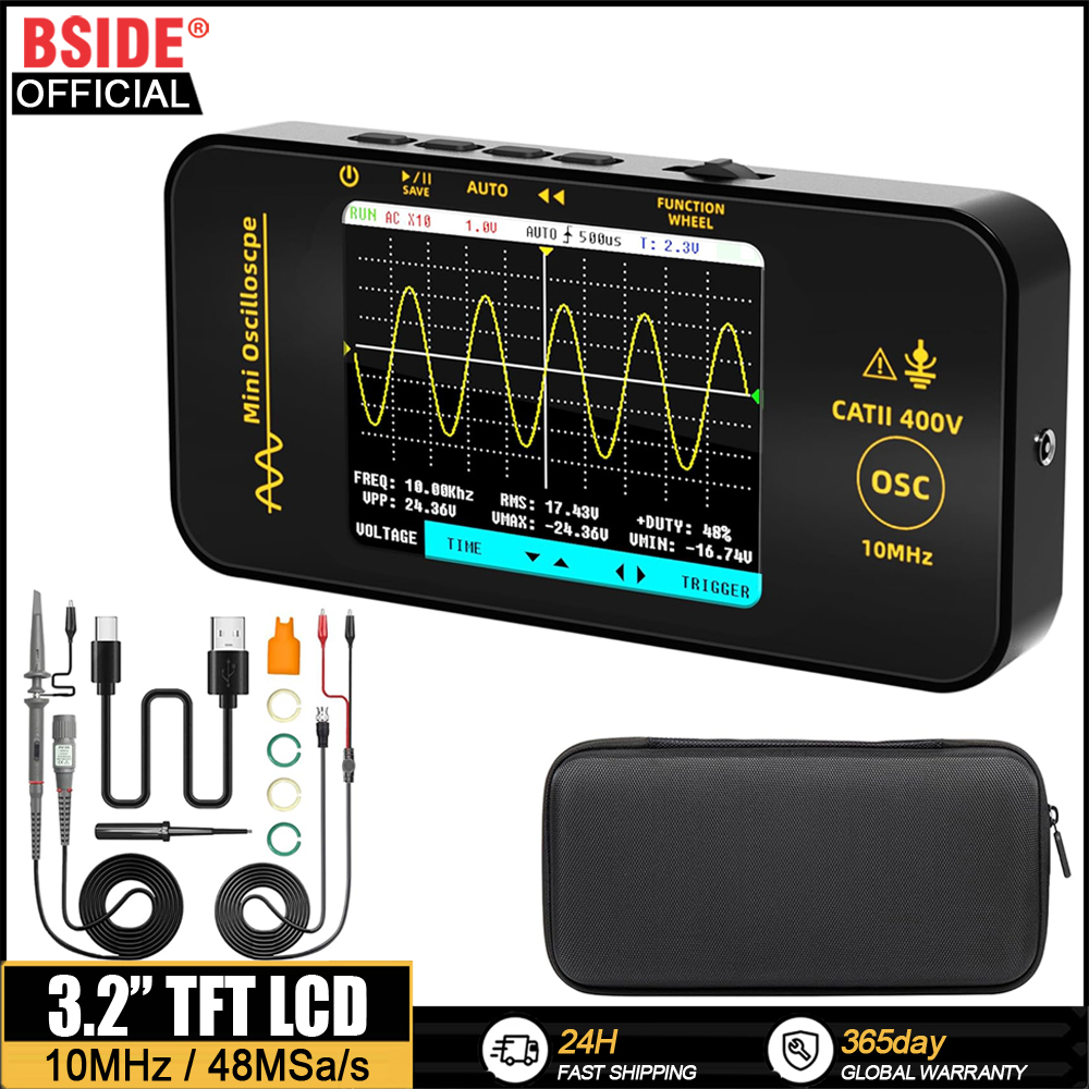 BSIDE OT3 Handheld Oscilloscop - Oscilloscope Dso Mini review and price