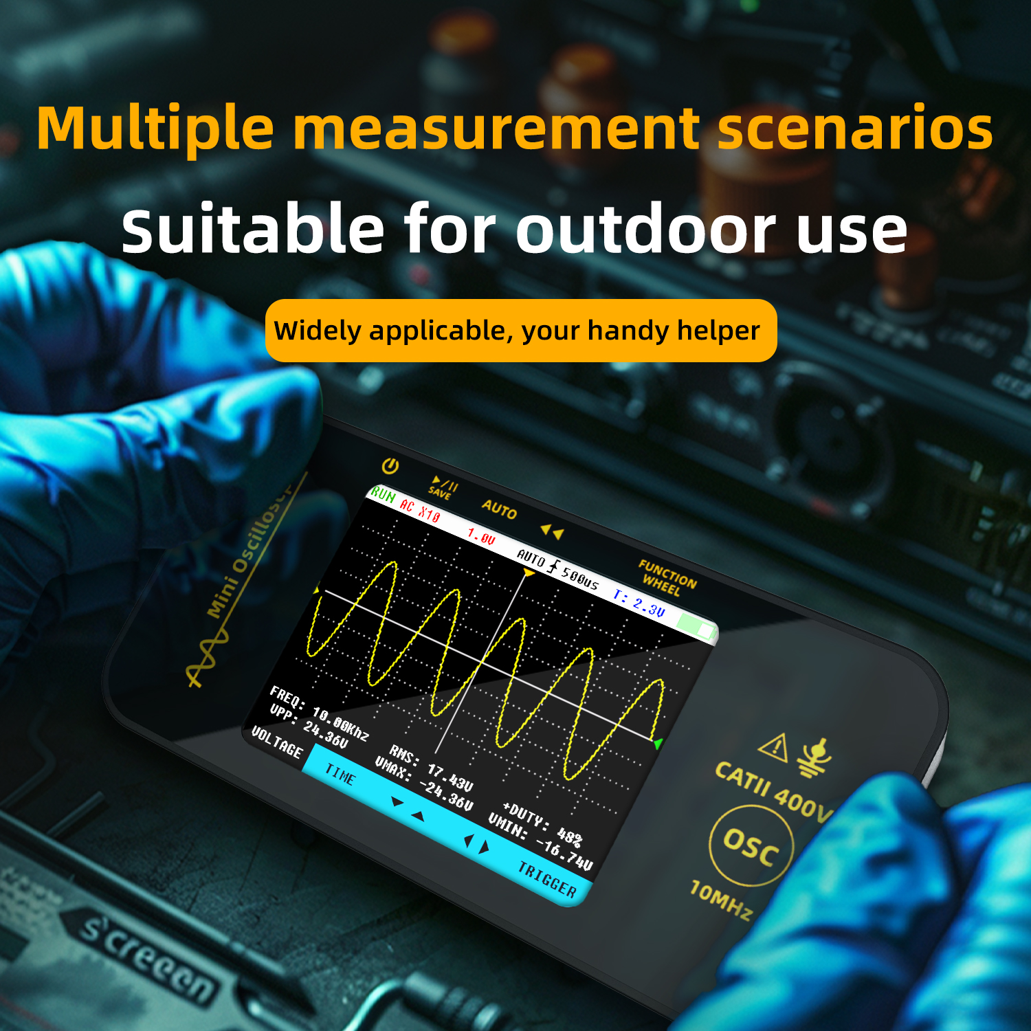 BSIDE OT3 Handheld Oscilloscop - Oscilloscope Dso Mini review and price