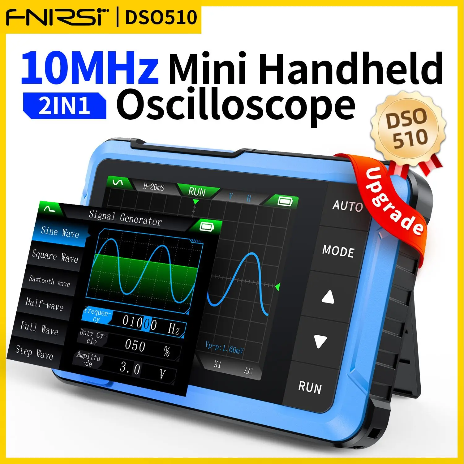 FNIRSI New DSO510 DSO152 DSO15 - Oscilloscope Dso Mini review and price