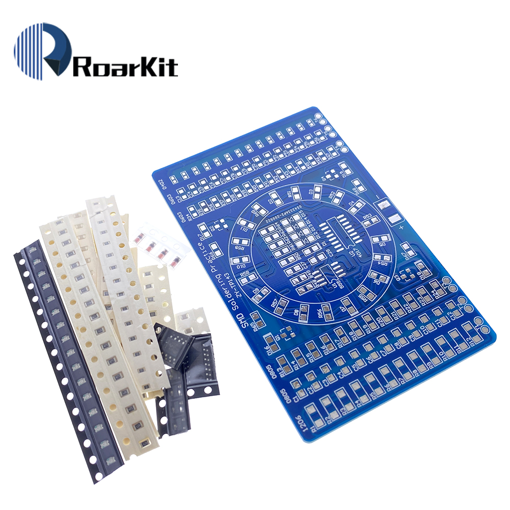 SMD NE555 CD4017 Rotating Flas - Diy Electronics Kits For Kids review and price