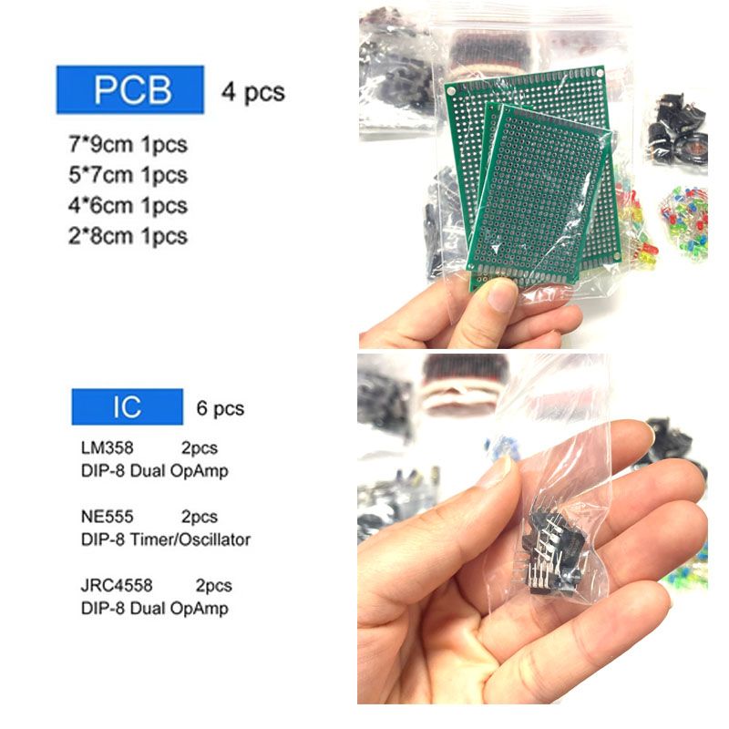 1900pcs Component Box Kit with - Resistor Kit 1 4W review and price