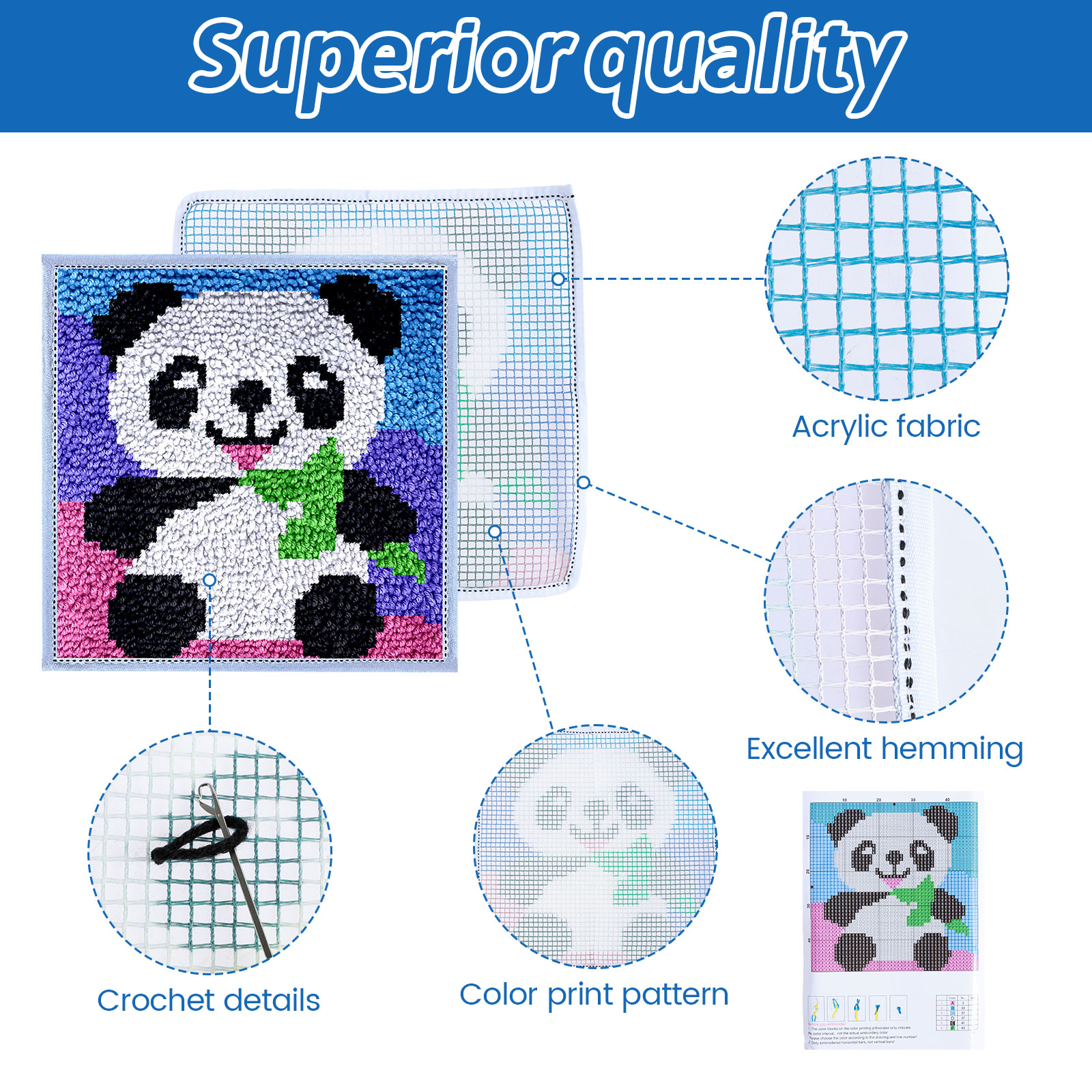 Carpet embroidery with printed - Diy Electronics Projects For Adults review and price