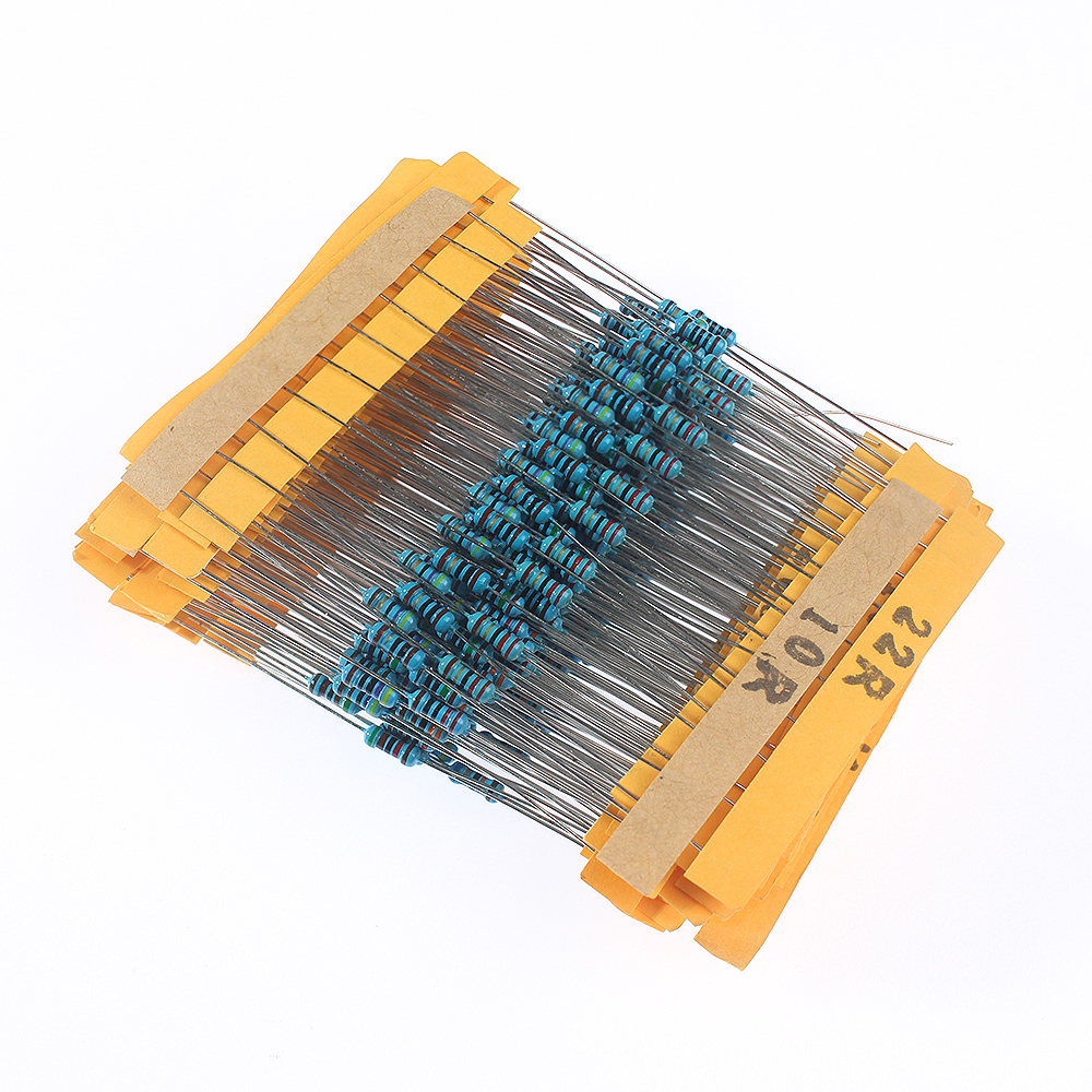 Metal Film Resistor Assortment - Resistor Kit 1 4W review and price