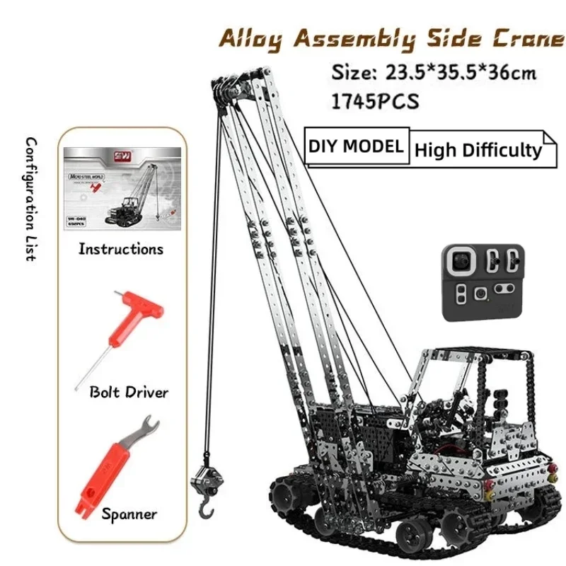 DIY Metal RC Crane Electric Ho - Diy Electric Car review and price