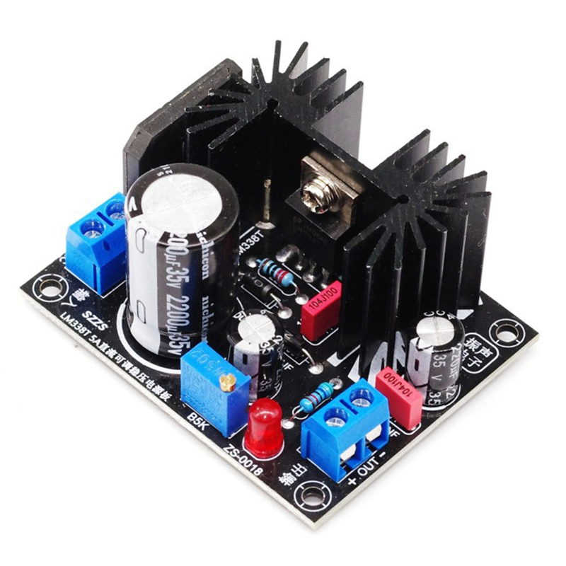 A13E-LM338 5A Output Filament  - Diy Electronics Board review and price
