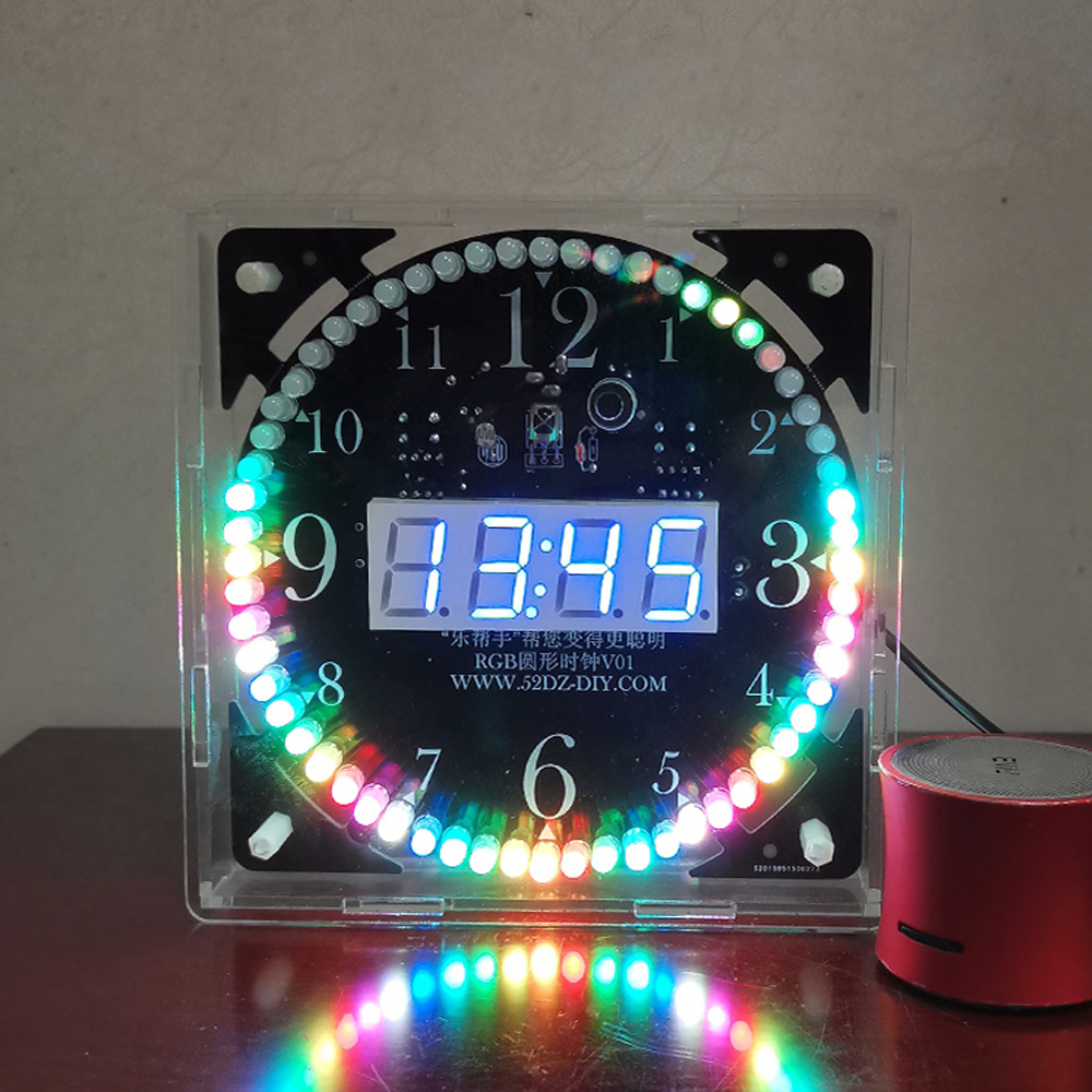 DIY electronic clock kit 14.5* - Diy Electronics Projects For Adults review and price