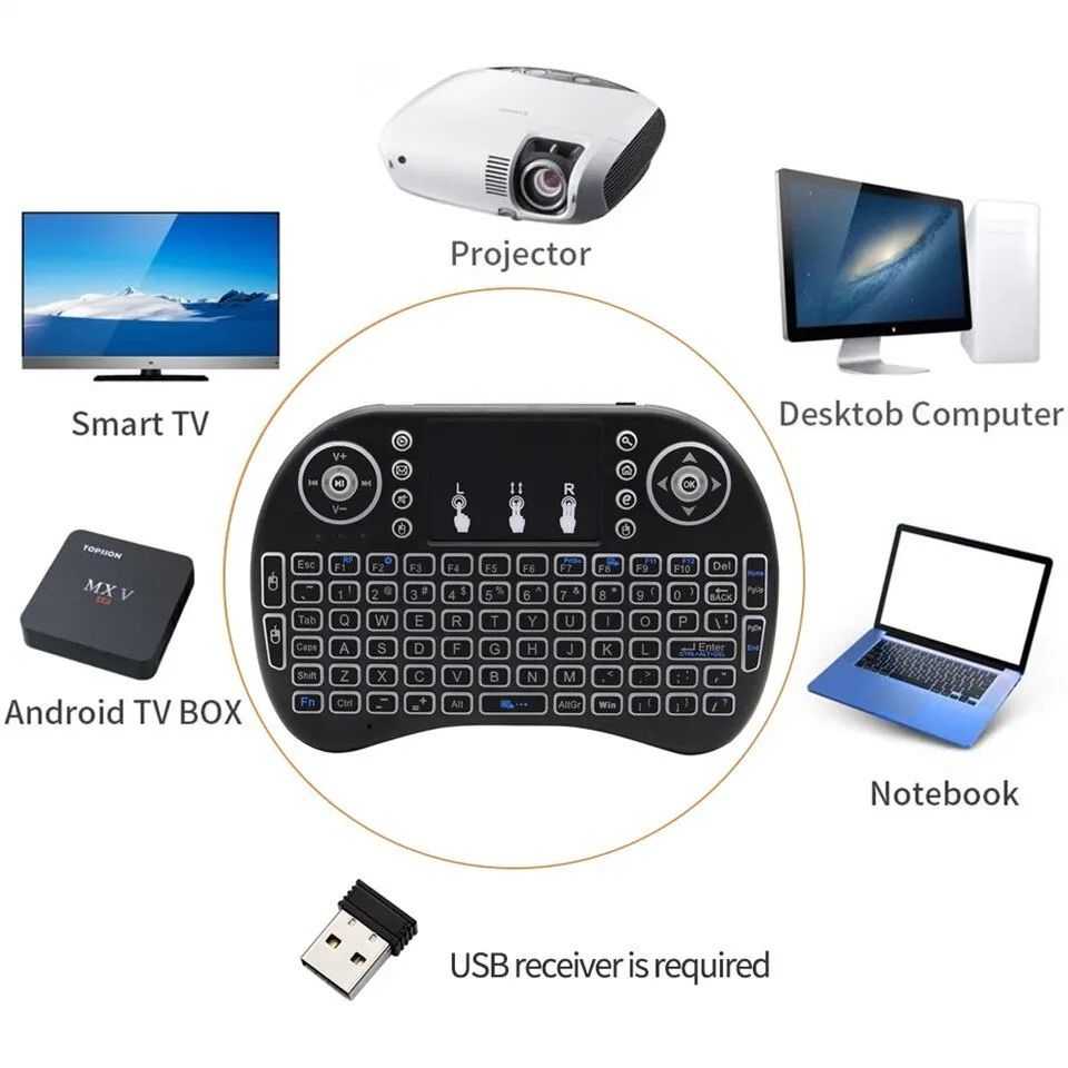 Mini Wireless Keyboard 2.4G No - Diy Mouse Electronics review and price