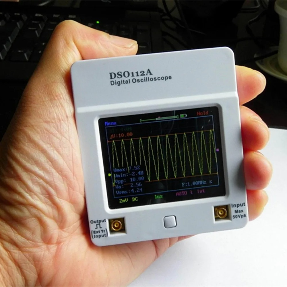 Osciloscopio DSO 112A TFT Touc - Oscilloscope Dso Mini review and price