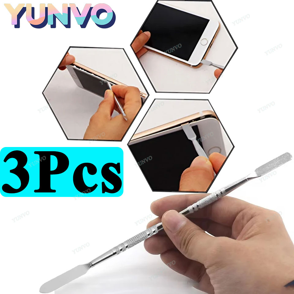 3Pcs Metal Spudger Crowbar Sta - Diy Electronics Tools review and price