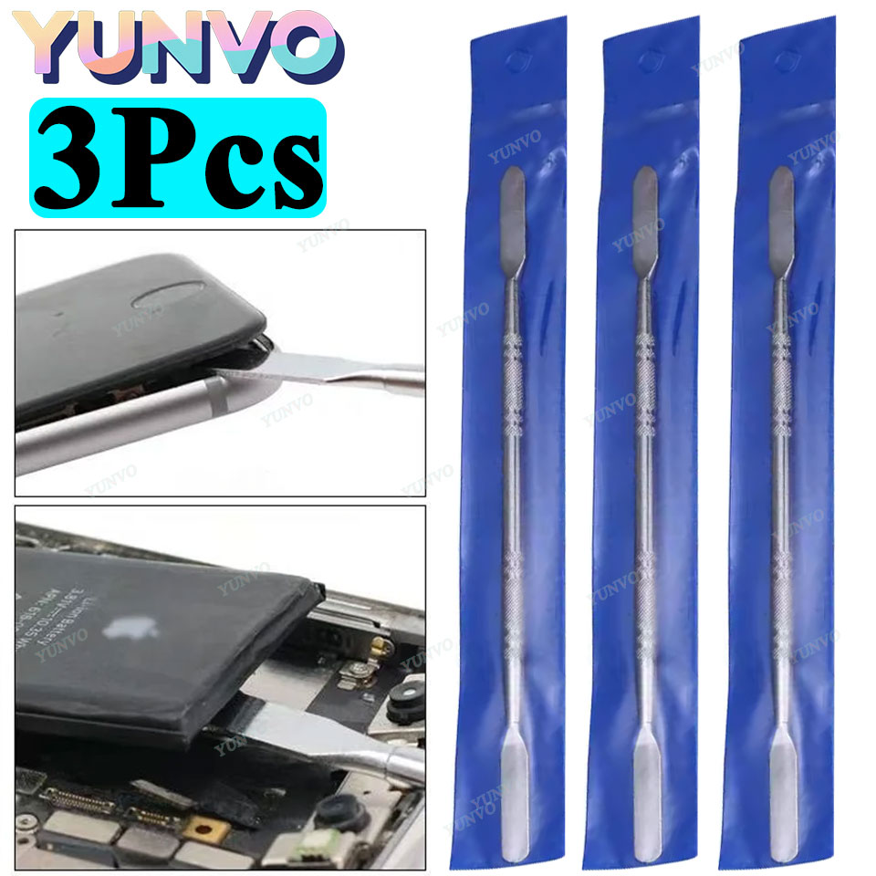 3Pcs Metal Spudger Crowbar Sta - Diy Electronics Tools review and price