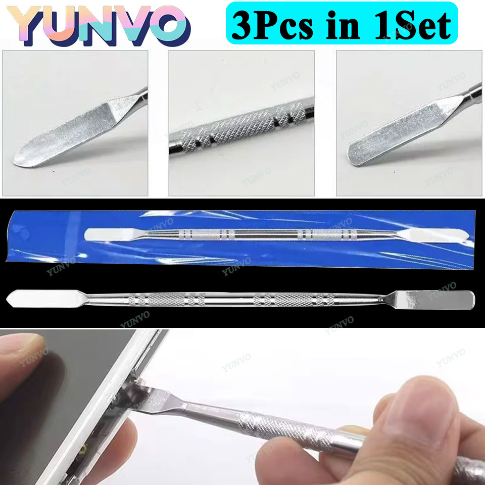 3Pcs Metal Spudger Crowbar Sta - Diy Electronics Tools review and price