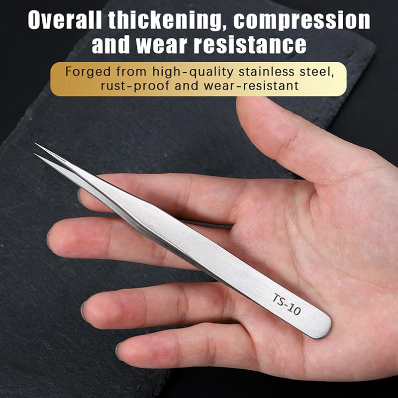 【LM】6Piece Stainless Steel Twe - Diy Electronics Tools review and price