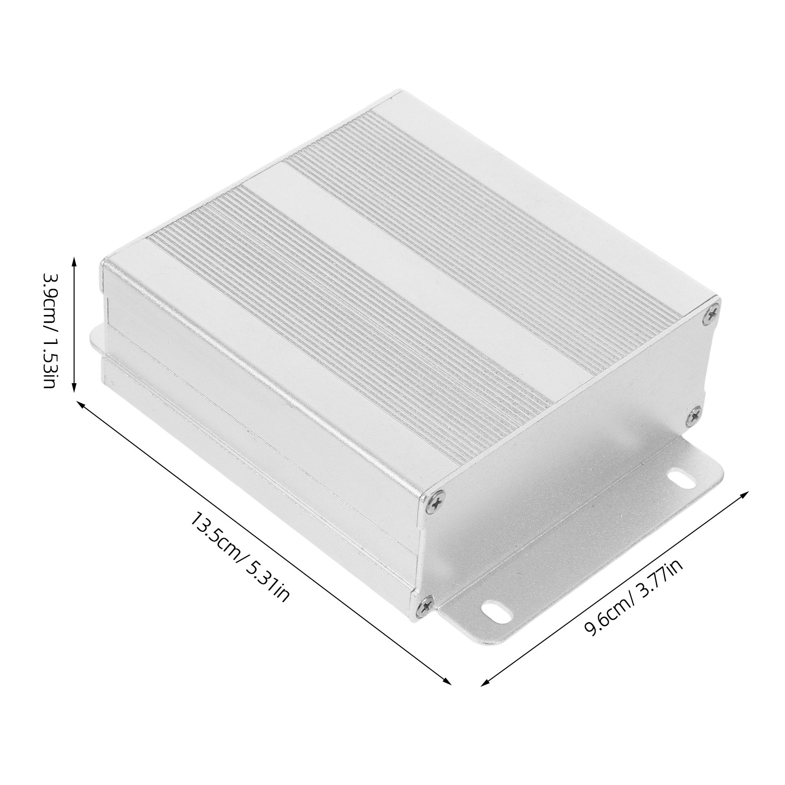 Aluminum Enclosure Box 6X4X2In - Diy Electronics Box review and price