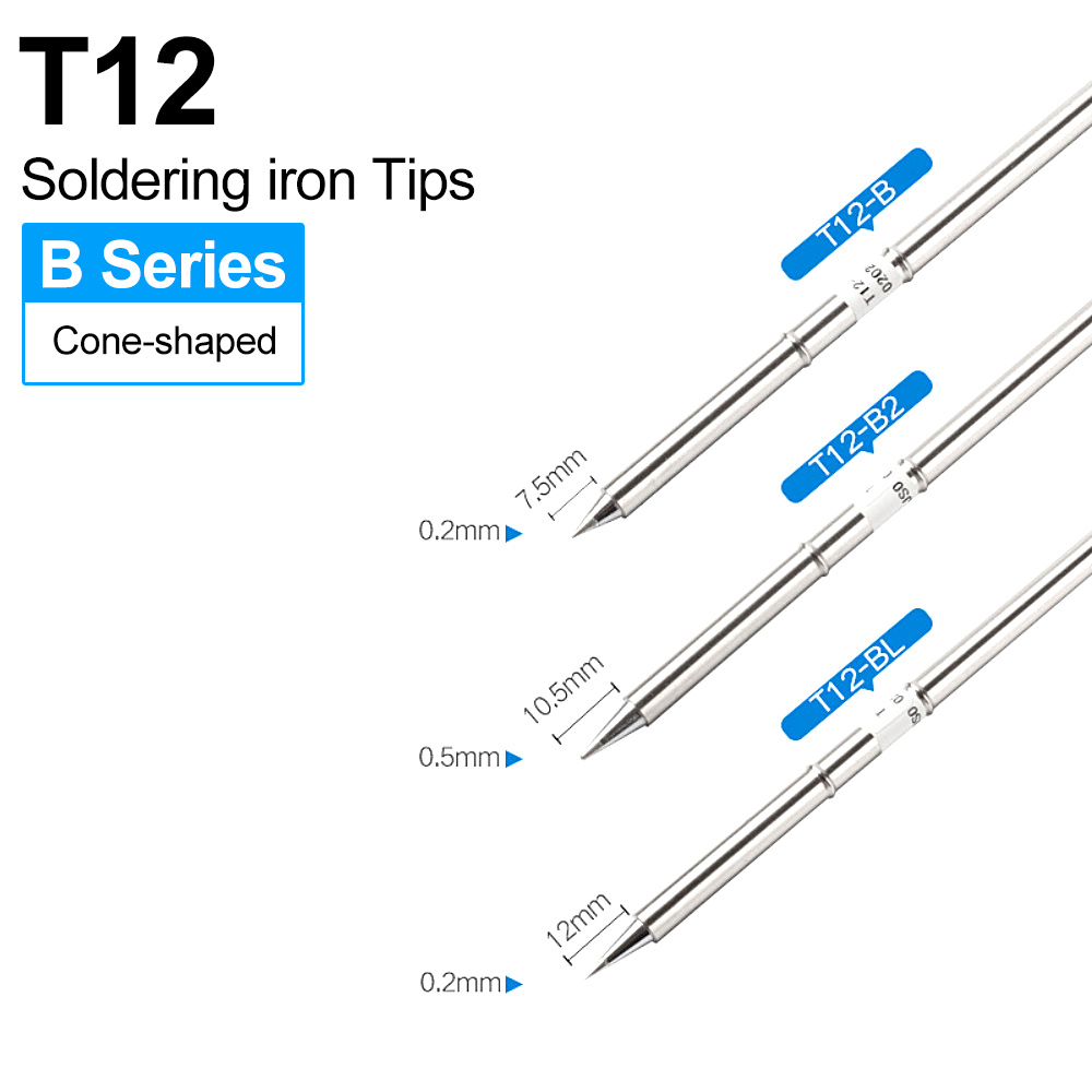 T12  Cone-Shaped Soldering Iro - Diy Electronics Tools review and price