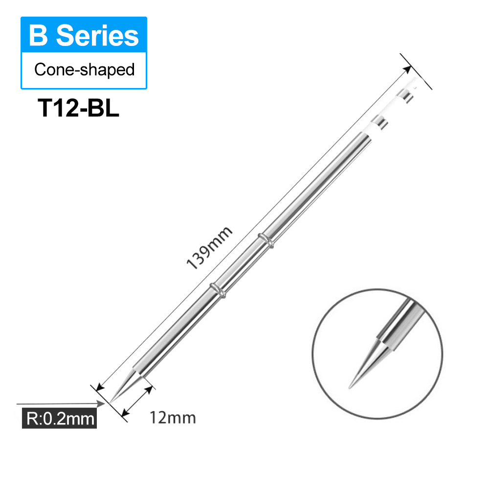 T12  Cone-Shaped Soldering Iro - Diy Electronics Tools review and price