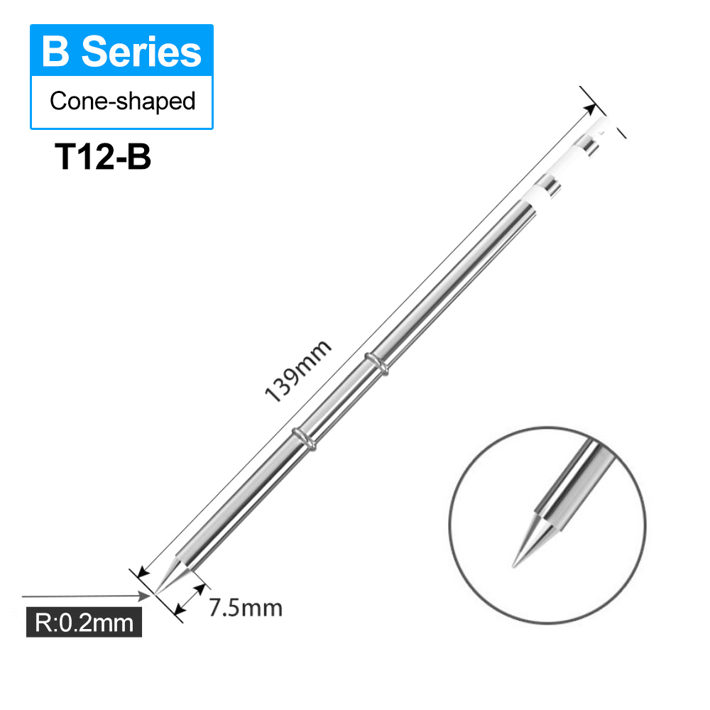 T12  Cone-Shaped Soldering Iro - Diy Electronics Tools review and price