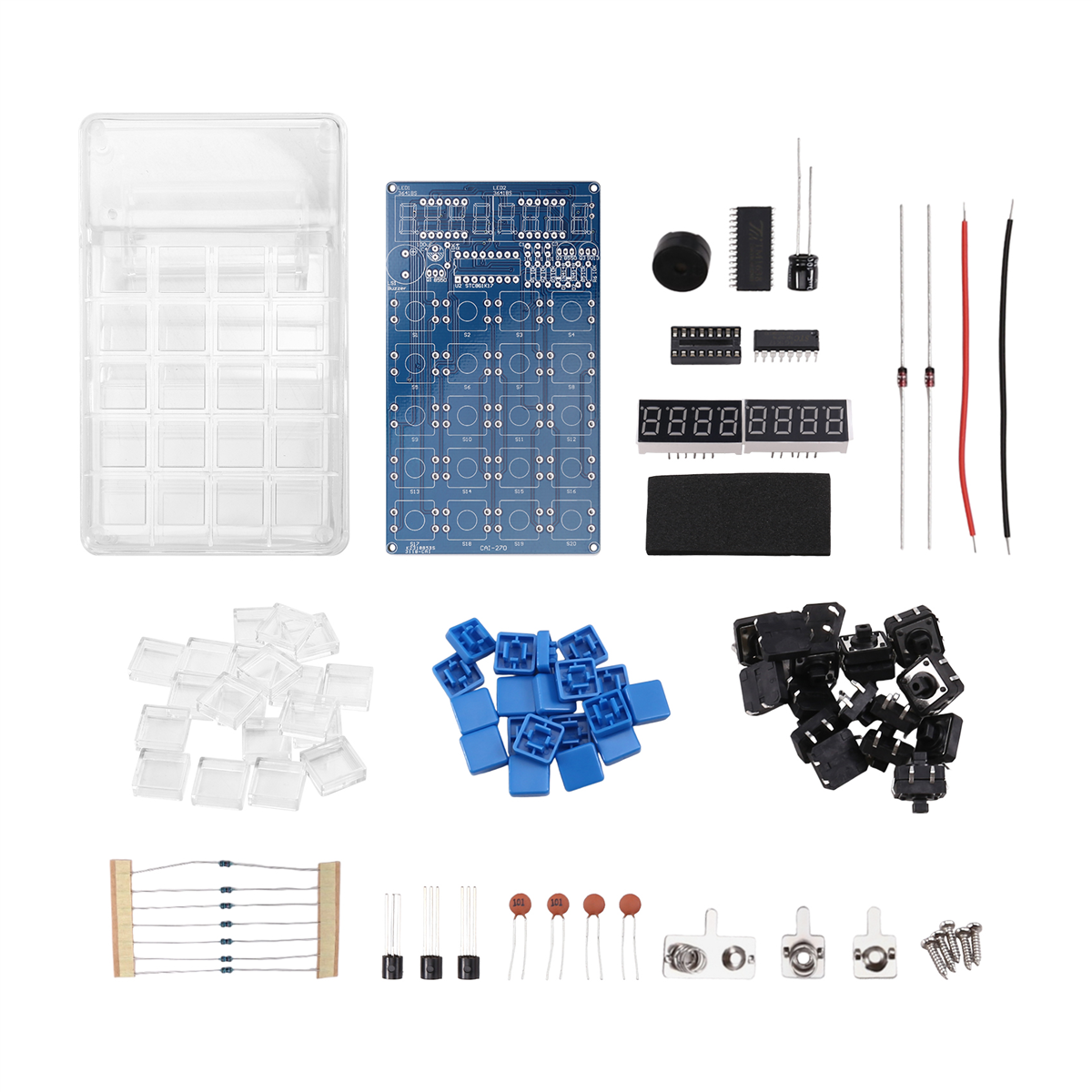 DIY Calculator Kit with LED Di - Diy Electronics Projects For Adults review and price