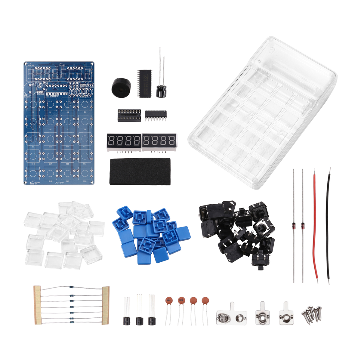 DIY Calculator Kit with LED Di - Diy Electronics Projects For Adults review and price