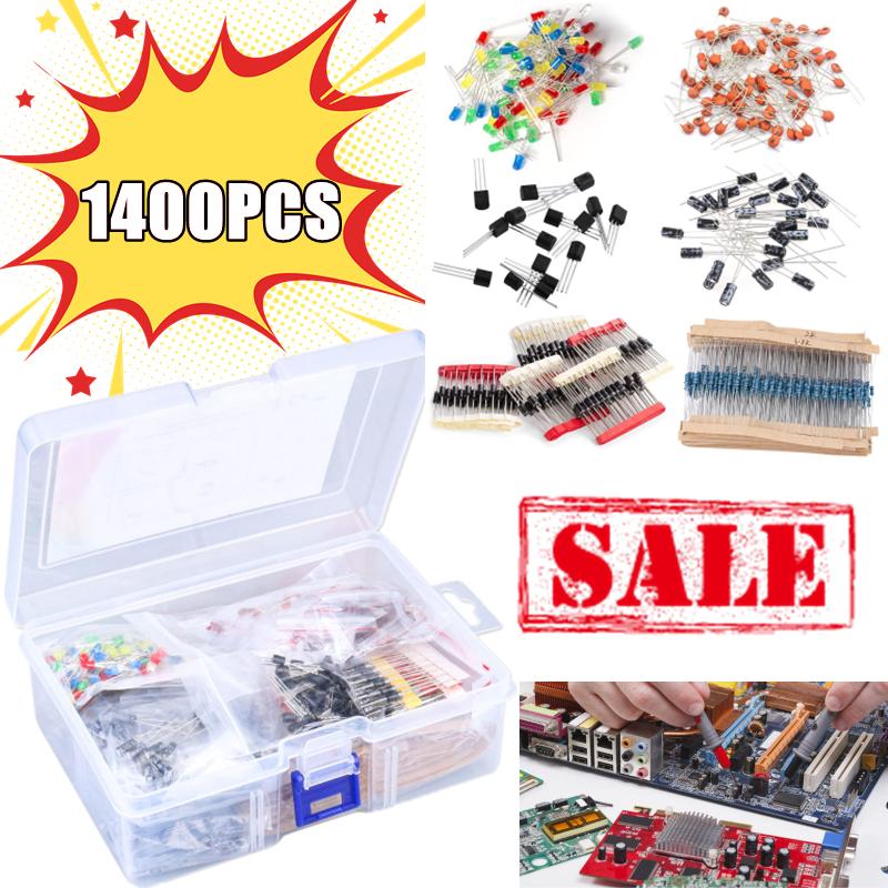 New 1400PCS Basic Electronic C - Diy Electronic Components review and price