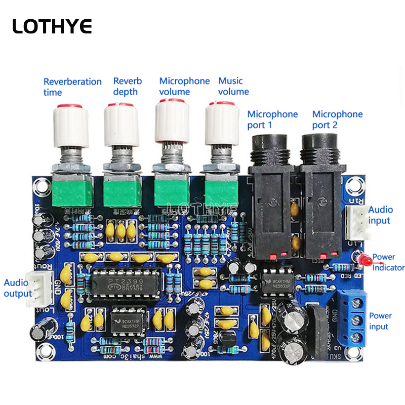PT2399 Microphone Amplifier Bo - Diy Electronics Board review and price