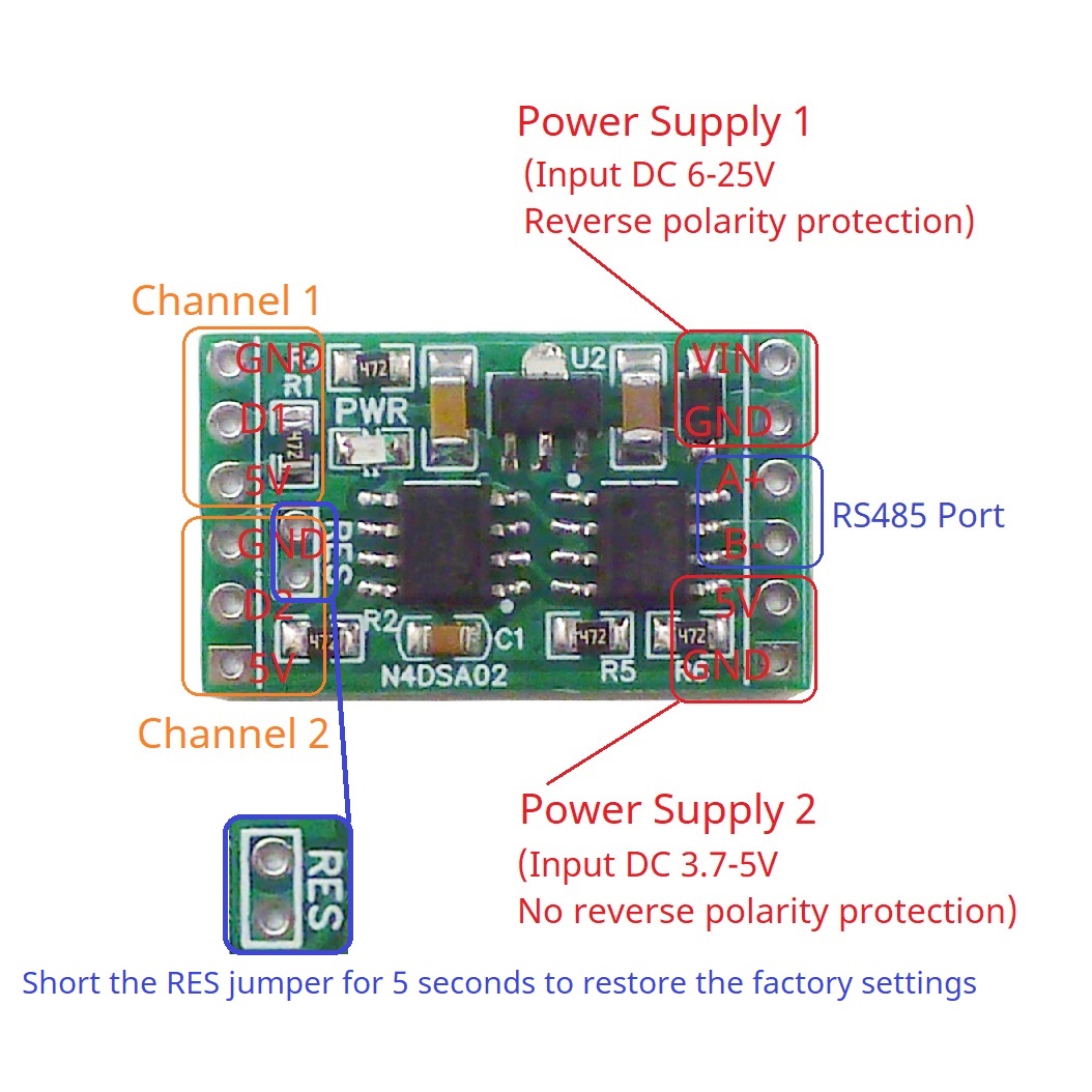 DS18B20 RS485 Adapter Board fo - Ds18B20 Temperature Sensor review and price