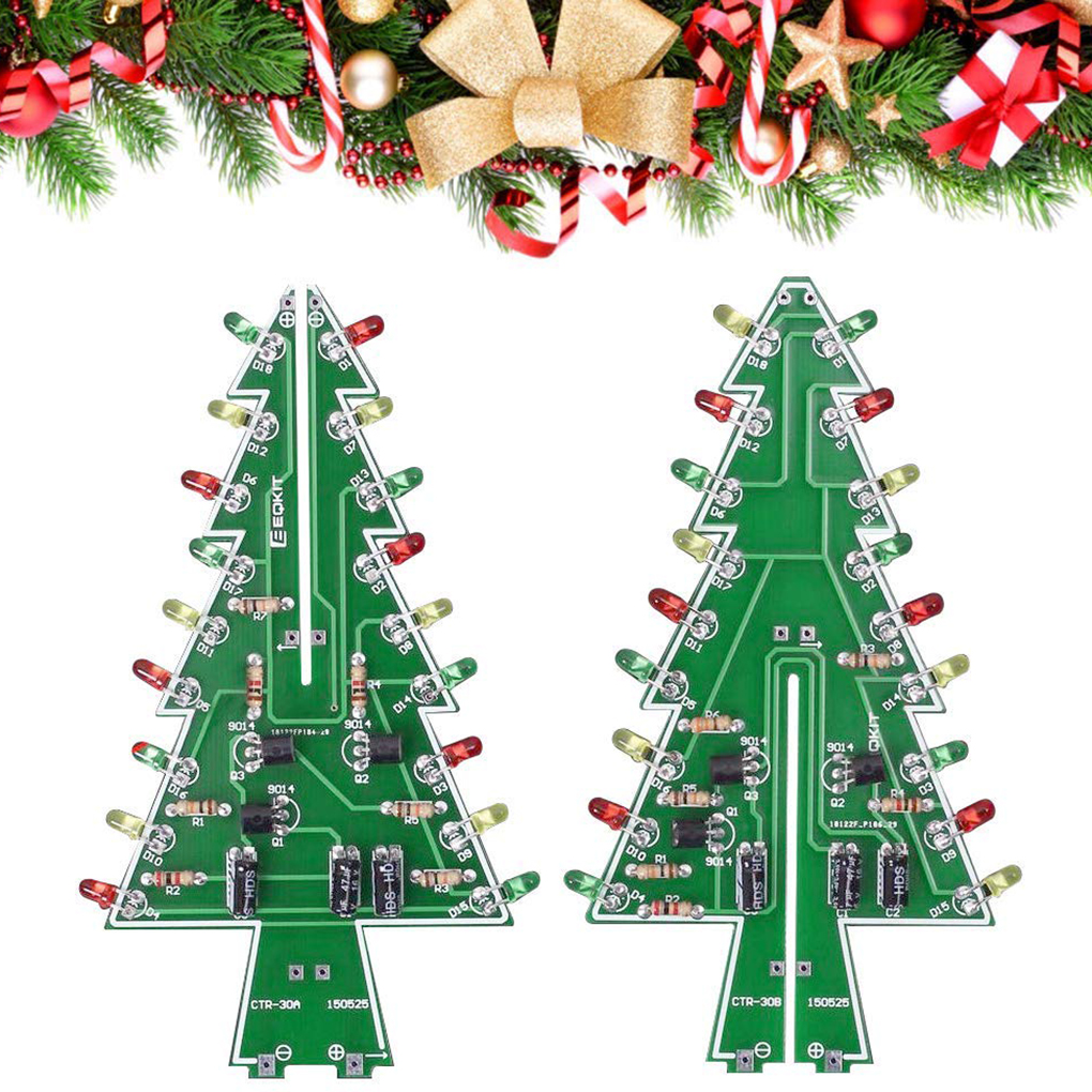 DIY Christmas Tree LED Flash K - Diy Electronics Tools review and price