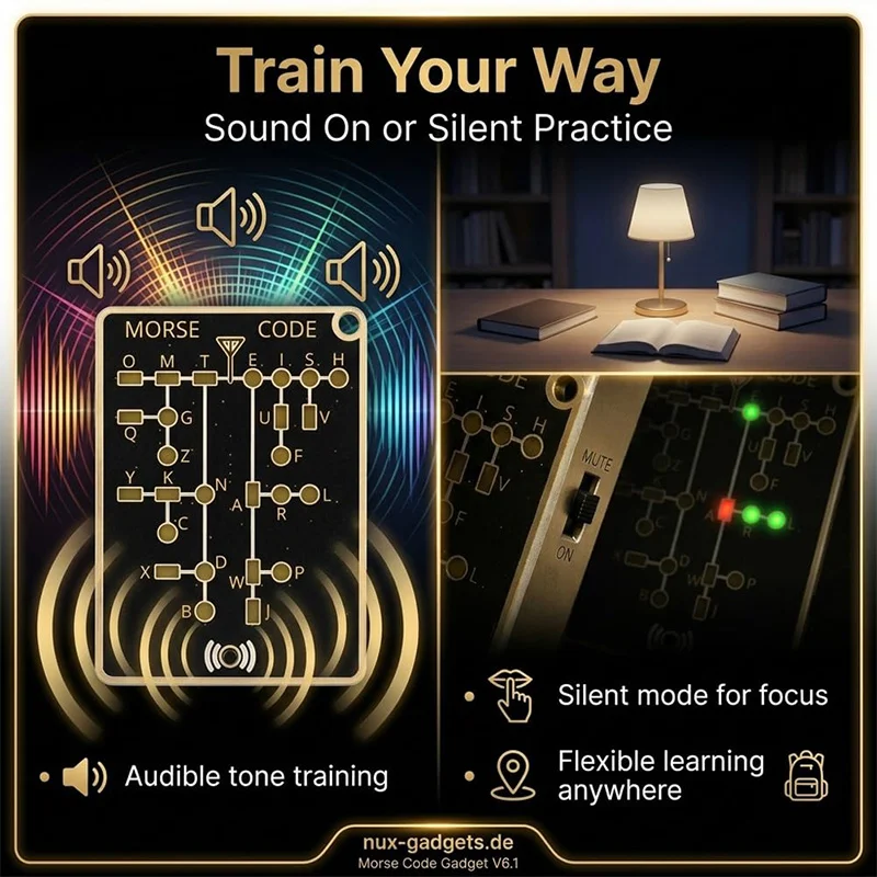 Morse Code Trainer Card Pro Le - Diy Electronics Projects For Adults review and price