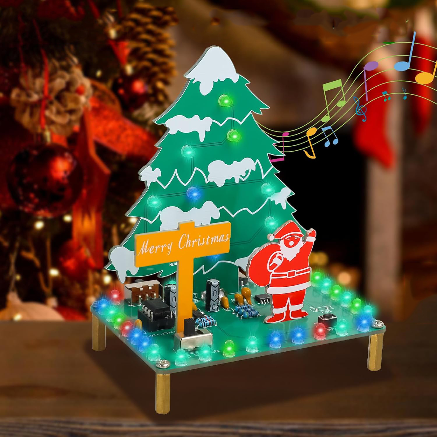 Musical Christmas Tree Solderi - Diy Electronics Projects For Adults review and price