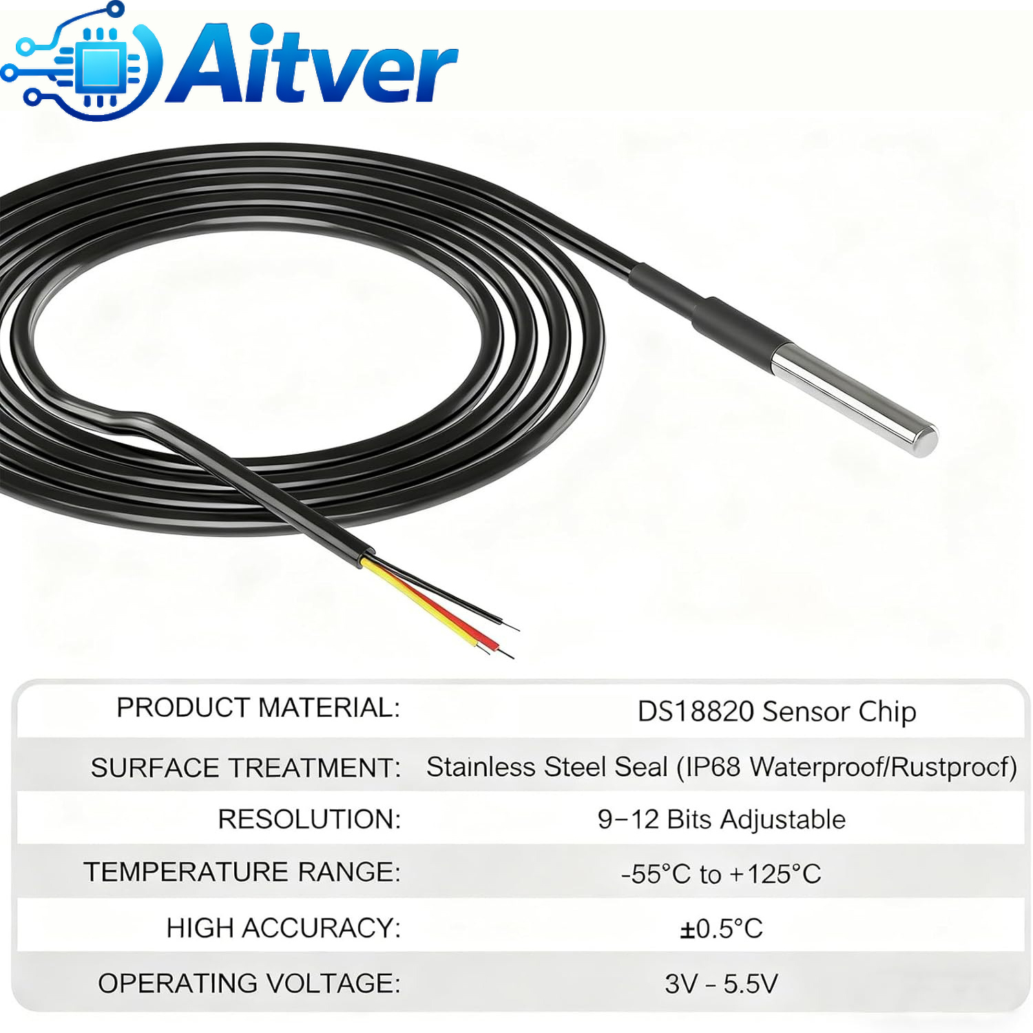 DS18B20 Waterproof Temperature - Ds18B20 Temperature Sensor review and price