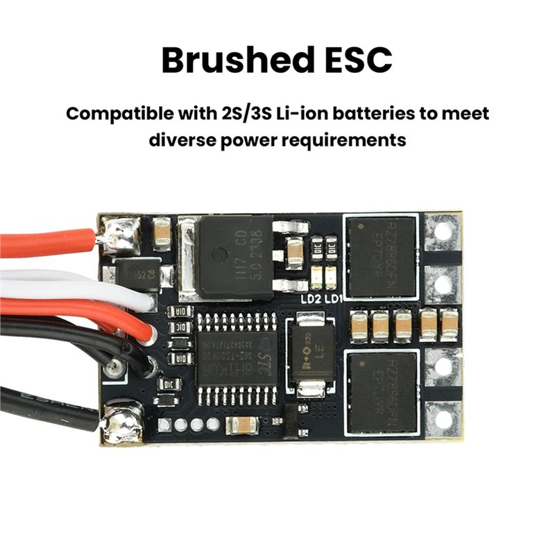 -[No.68 ] Brushed ESC Micro 5A - Diy Electric Car review and price