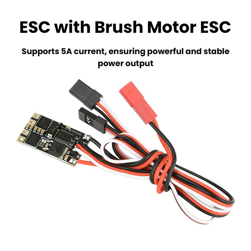 -[No.68 ] Brushed ESC Micro 5A - Diy Electric Car review and price