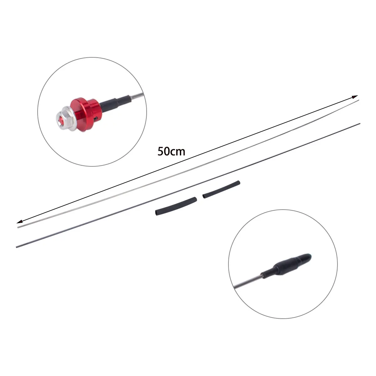 50cm Metal Simulation Antenna  - Diy Electric Car review and price