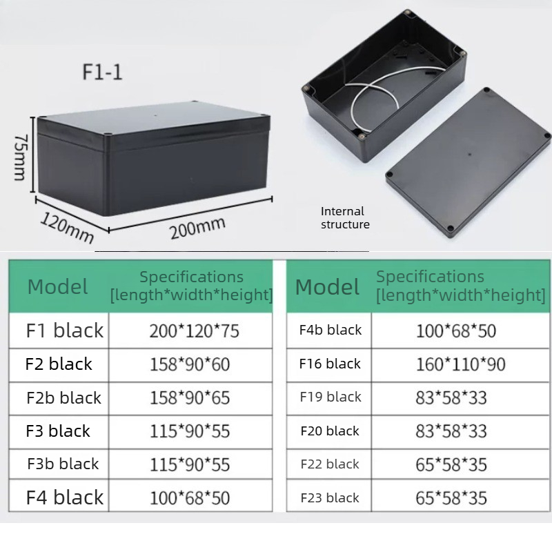 Triple Waterproof Junction Box - Diy Electronics Box review and price