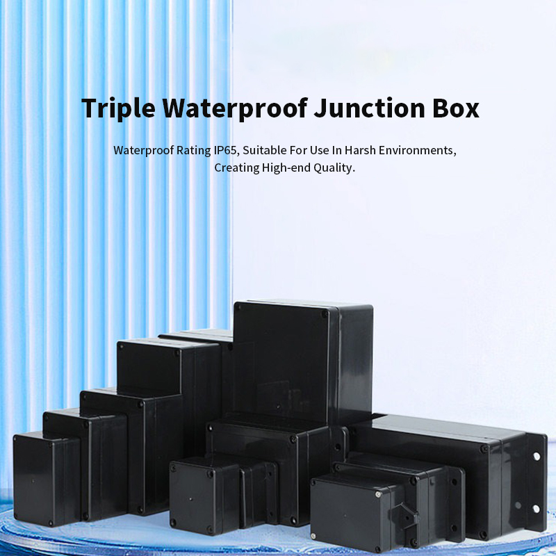 Triple Waterproof Junction Box - Diy Electronics Box review and price