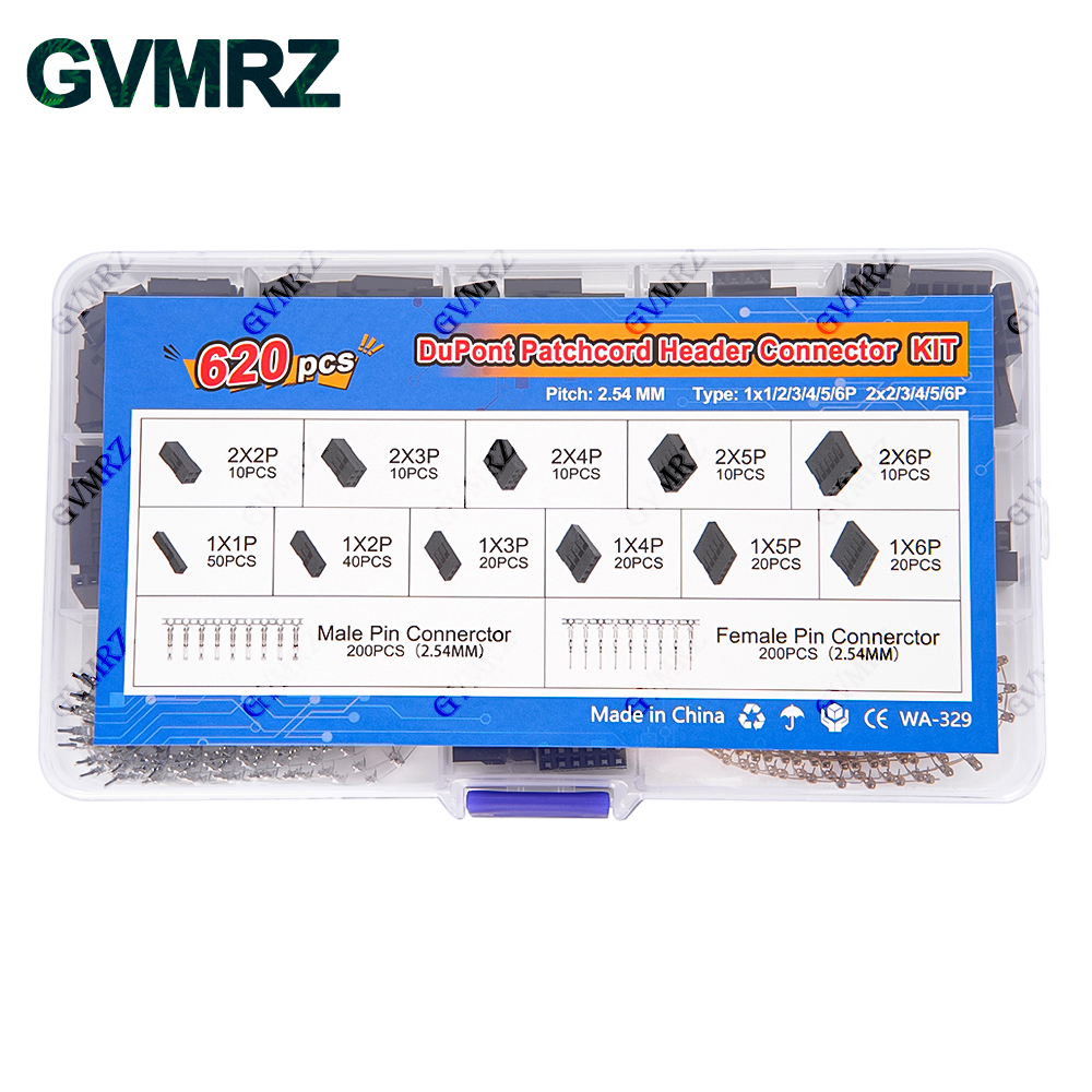 620PCS DuPont Header Connector - Diy Electronics Project Kit review and price