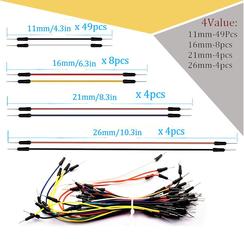 Breadboard Jumper Wire Kit wit - Diy Electronics Breadboard review and price