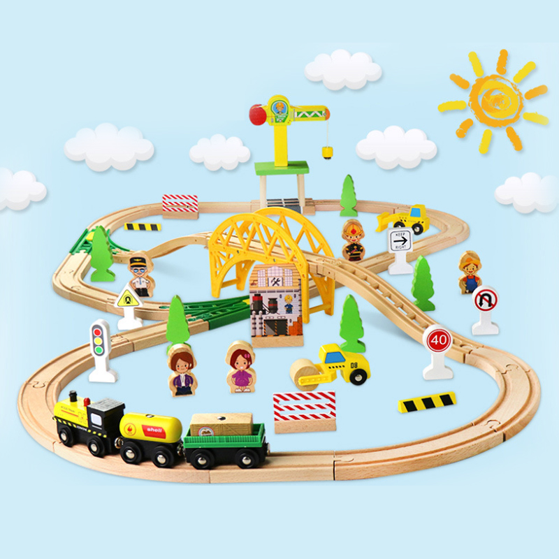 Wooden Train Track Highway Rin - Diy Electric Car review and price