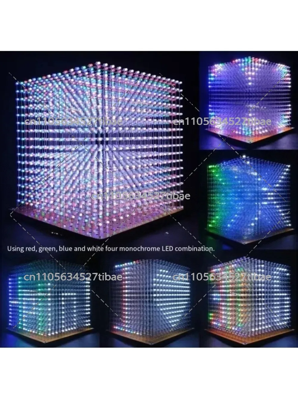 3D16mini Light Cube Kit 16x16x - Diy Electronics Project Kit review and price