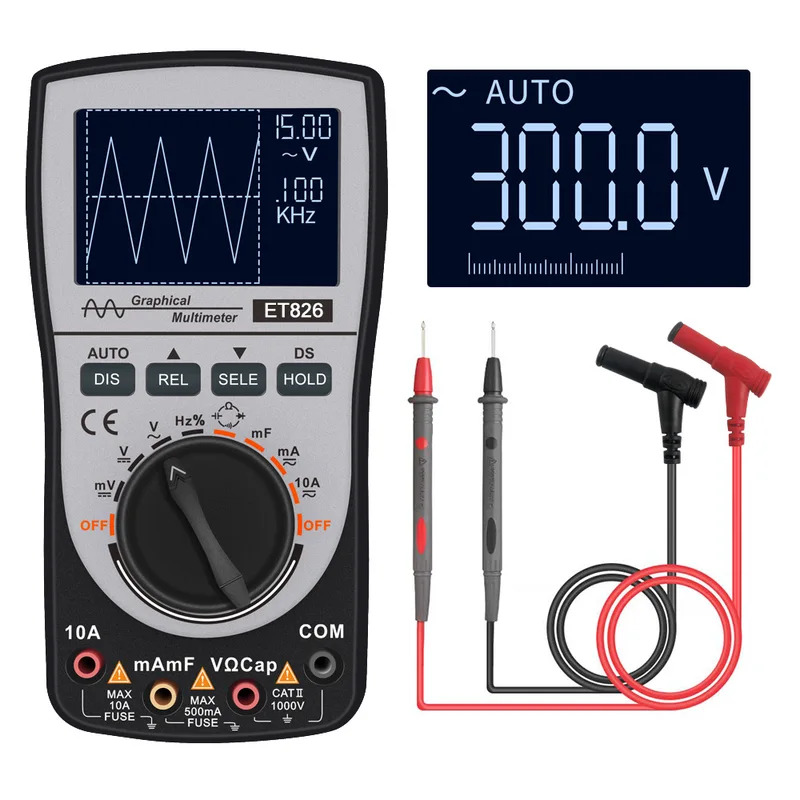 ET827 Handheld Digital Oscillo - Oscilloscope Dso Mini review and price