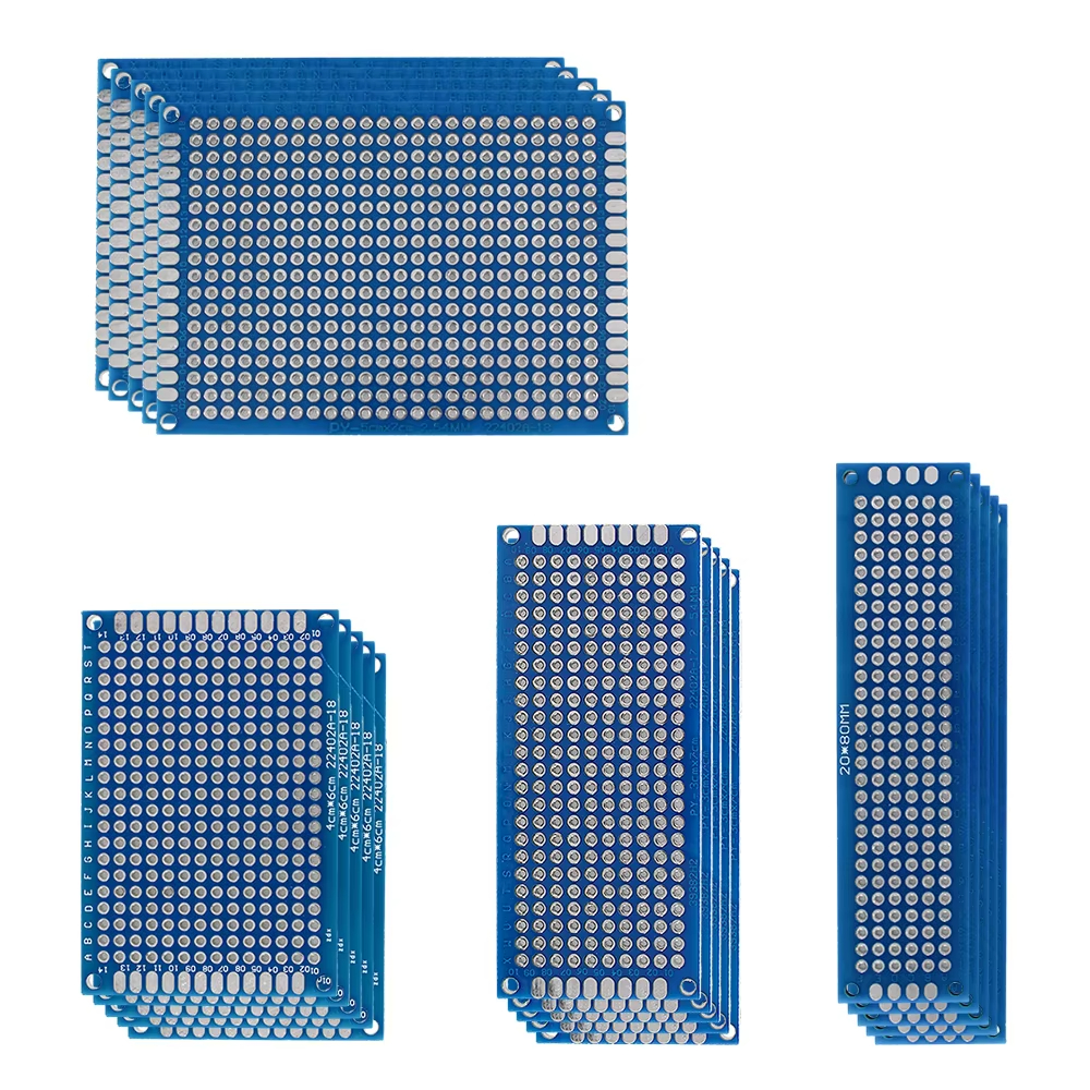 20PCS/Lot Double sided PCB kit - Diy Electronics Breadboard review and price