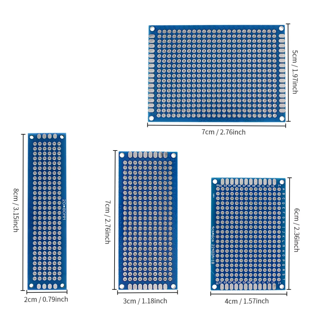 20PCS/Lot Double sided PCB kit - Diy Electronics Breadboard review and price
