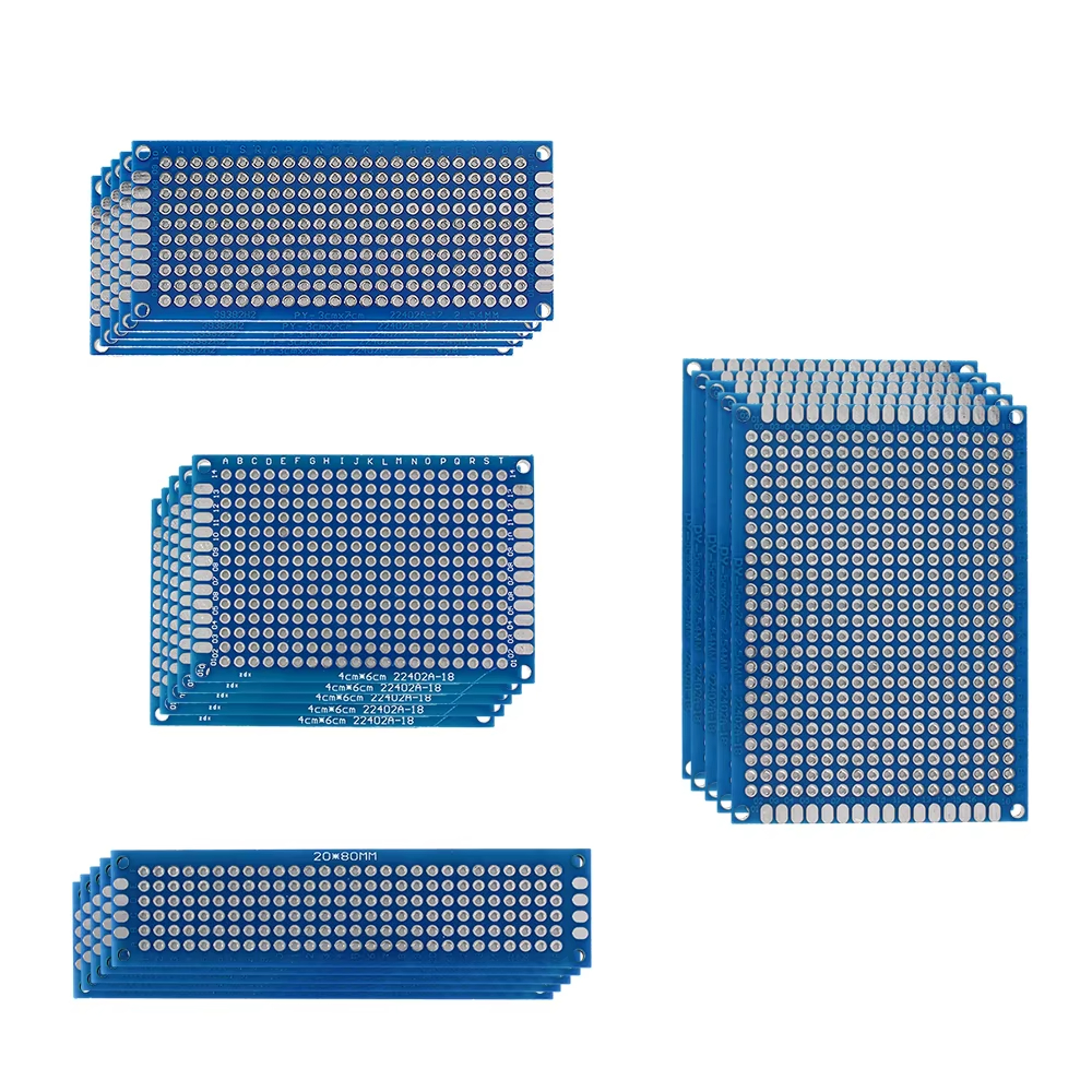 20PCS/Lot Double sided PCB kit - Diy Electronics Breadboard review and price