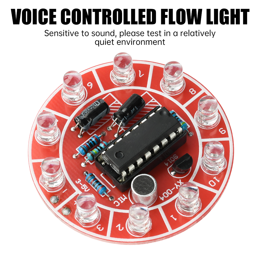 3–5V DC Voice-Controlled Rotat - Diy Electronics Kits For Kids review and price